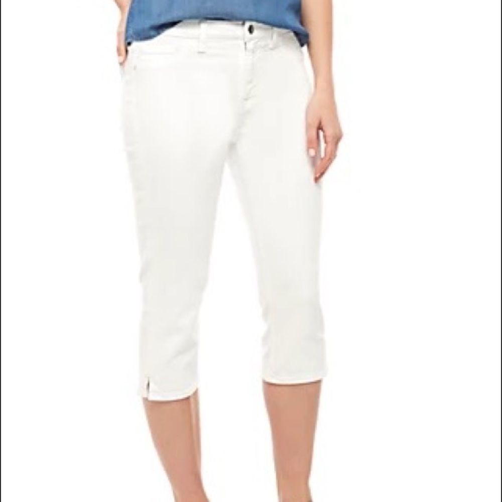 JEN7 by 7 For All Mankind Denim Capris Size 10